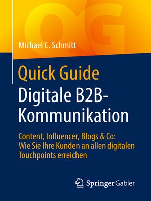 cover image of Quick Guide Digitale B2B-Kommunikation